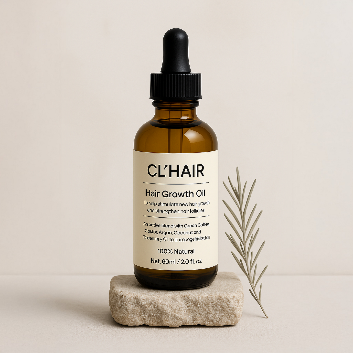 CL'HAIR Huile de croissance capillaire